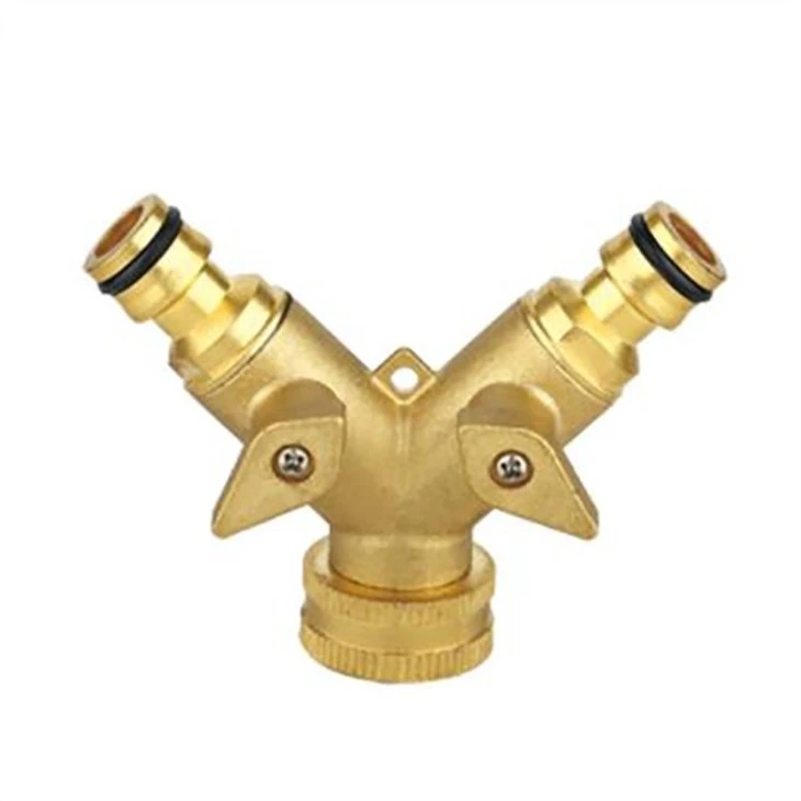Brass washing machine connector-1