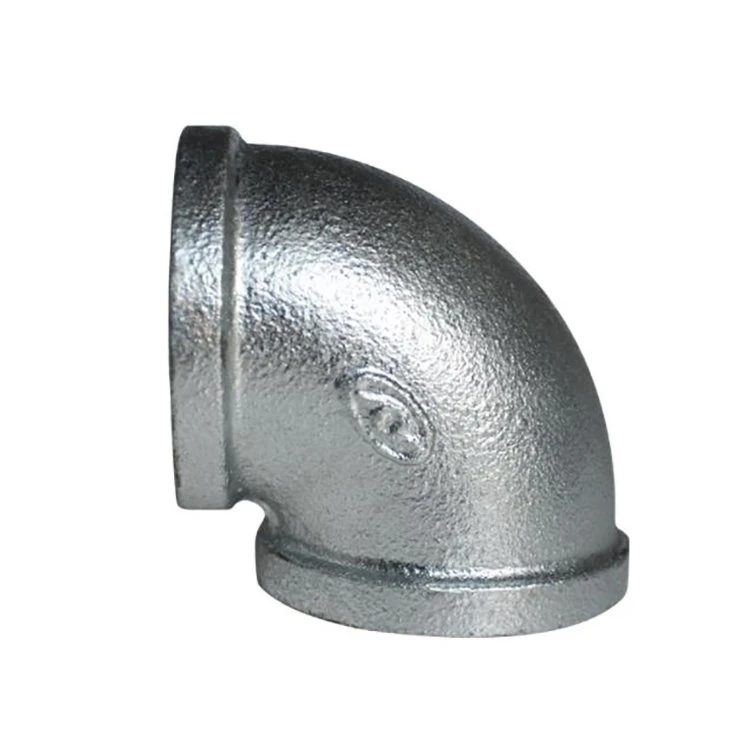 Conector de encaixe de tubo de ferro maleável