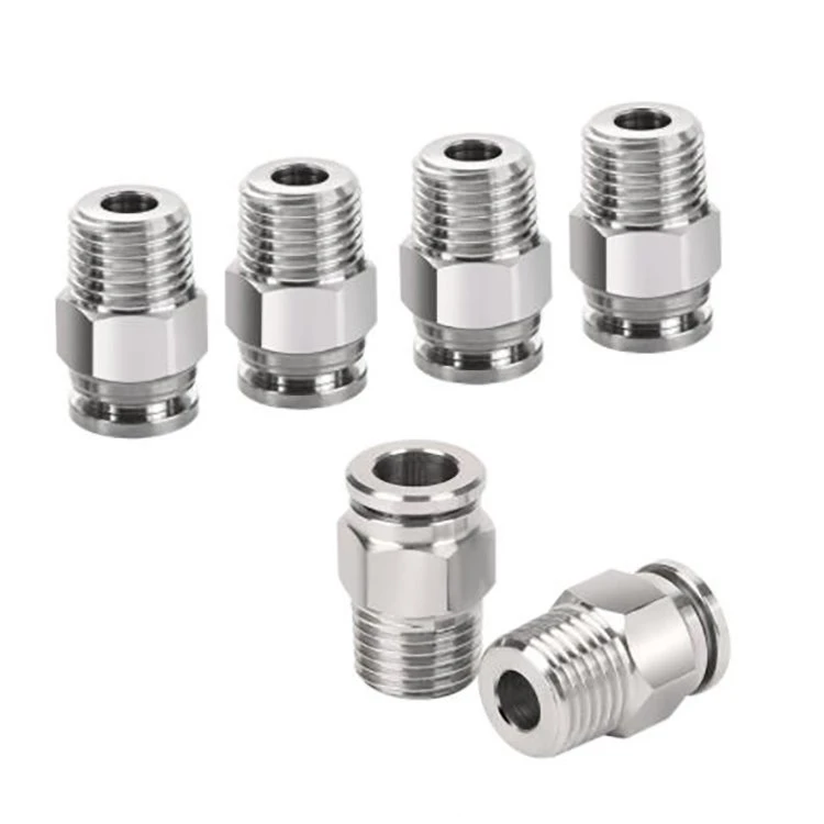 Conector de encaixe de metal