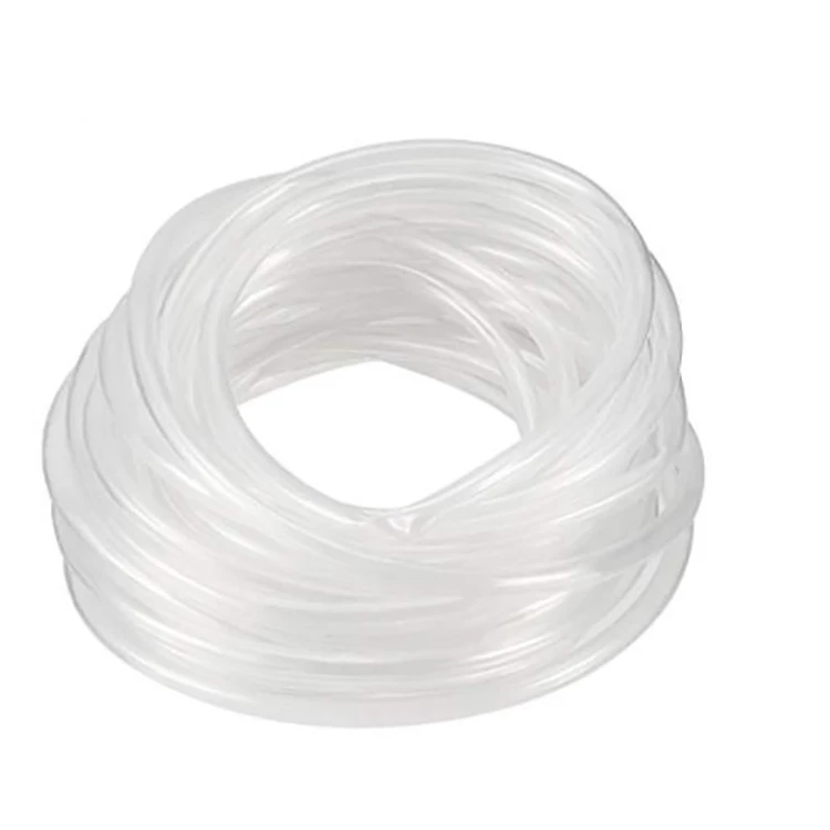 Tubo de silicone transparente