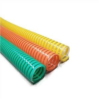 Tubo de mangueira de sucção de PVC flexível de 4 polegadas