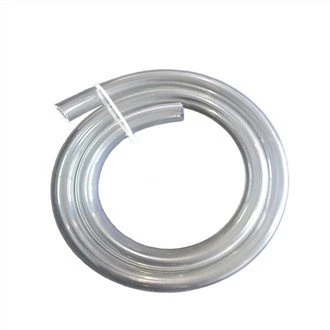 Tubo de plástico flexível transparente de PVC