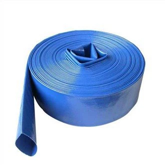 Mangueira de irrigação plana de PVC