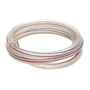 Mangueira de sucção em espiral de PVC