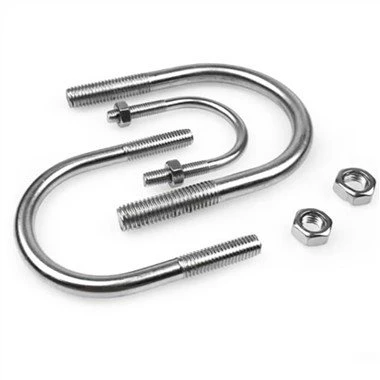 Braçadeira de tubo com parafuso U-