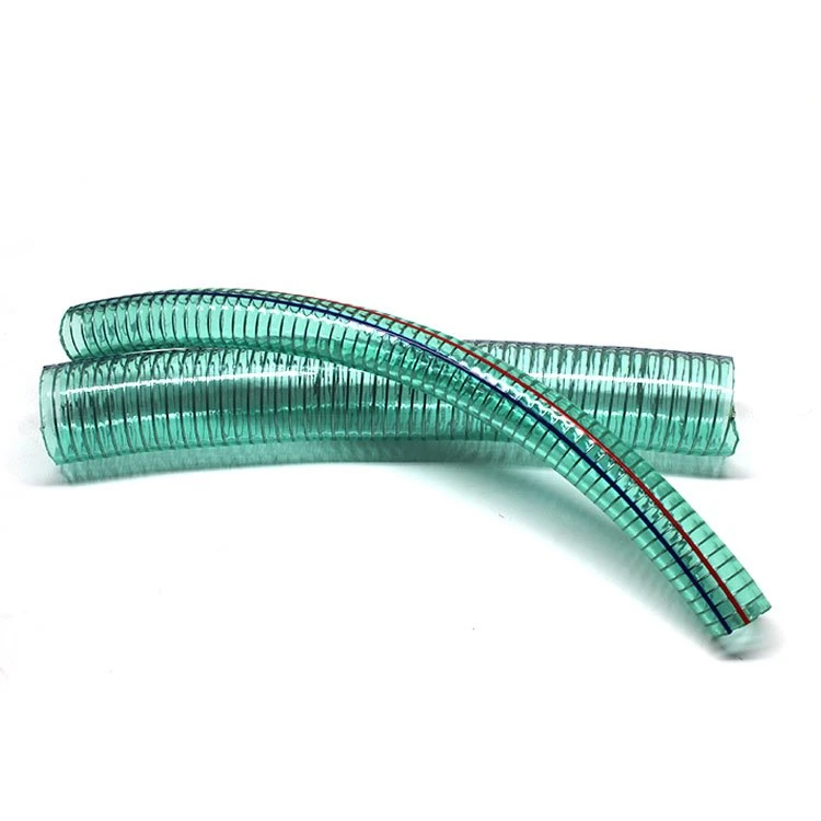 Mangueira central flexível de aço PVC com mola espiral